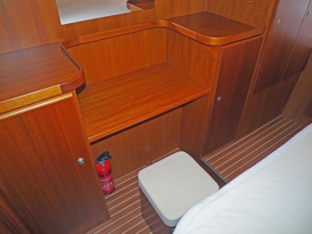 Achterkajuit, Accommodatie